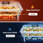 5-Star Chef Chafing Dish 9L 1-Pan Buffet Warmer Food Warmer Catering Server - Image 8