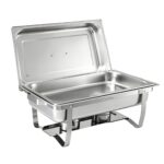 5-Star Chef Chafing Dish 9L 1-Pan Buffet Warmer Food Warmer Catering Server - Image 11