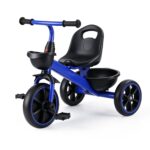 RIGO Tricycle Bike, Kids Bike with 3 wheels, basket Carbon Steel 68cm Blue - Image 10