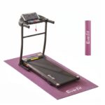Everfit Exercise Equipment Mat 1.8M Treadmill Floor Rug Home Gym Fitness Purple