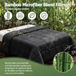 Giselle 200GSM Bamboo Microfibre Double Quilt Lightweight All Season Doona Duvet - Image 3