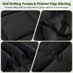 Giselle 200GSM Bamboo Microfibre Double Quilt Lightweight All Season Doona Duvet - Image 6