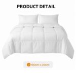 Giselle Bedding Double Quilt, 200GSM Summer Duck Down Feather Doona Insert - Image 9