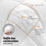 Giselle Bedding Single Quilt, 200GSM Summer Duck Down Feather Doona Insert - Image 3