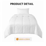 Giselle Bedding Single Quilt, 200GSM Summer Duck Down Feather Doona Insert - Image 9