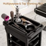 Embellir 6-Tier Salon Trolley Cart on Wheels Barber Mobile Hairdressing Cart - Image 4