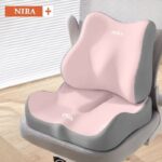 Ergonomic Seat Cushion Backrest Comfortable Seating Office Chair Cushion Lumbar - Black - Size 01 - Image 5
