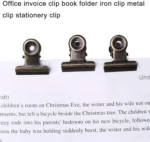 100 Pack Mini Bulldog Clips, Bronze Stainless Spring Clips with Hanging Hole, 0.87 Inch - Image 5