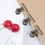 100 Pack Mini Bulldog Clips, Bronze Stainless Spring Clips with Hanging Hole, 0.87 Inch - Image 7