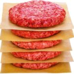 200 Count 6 x 6 In Parchment Paper Squares, Non Stick Sheets for Burgers Freezing Baking