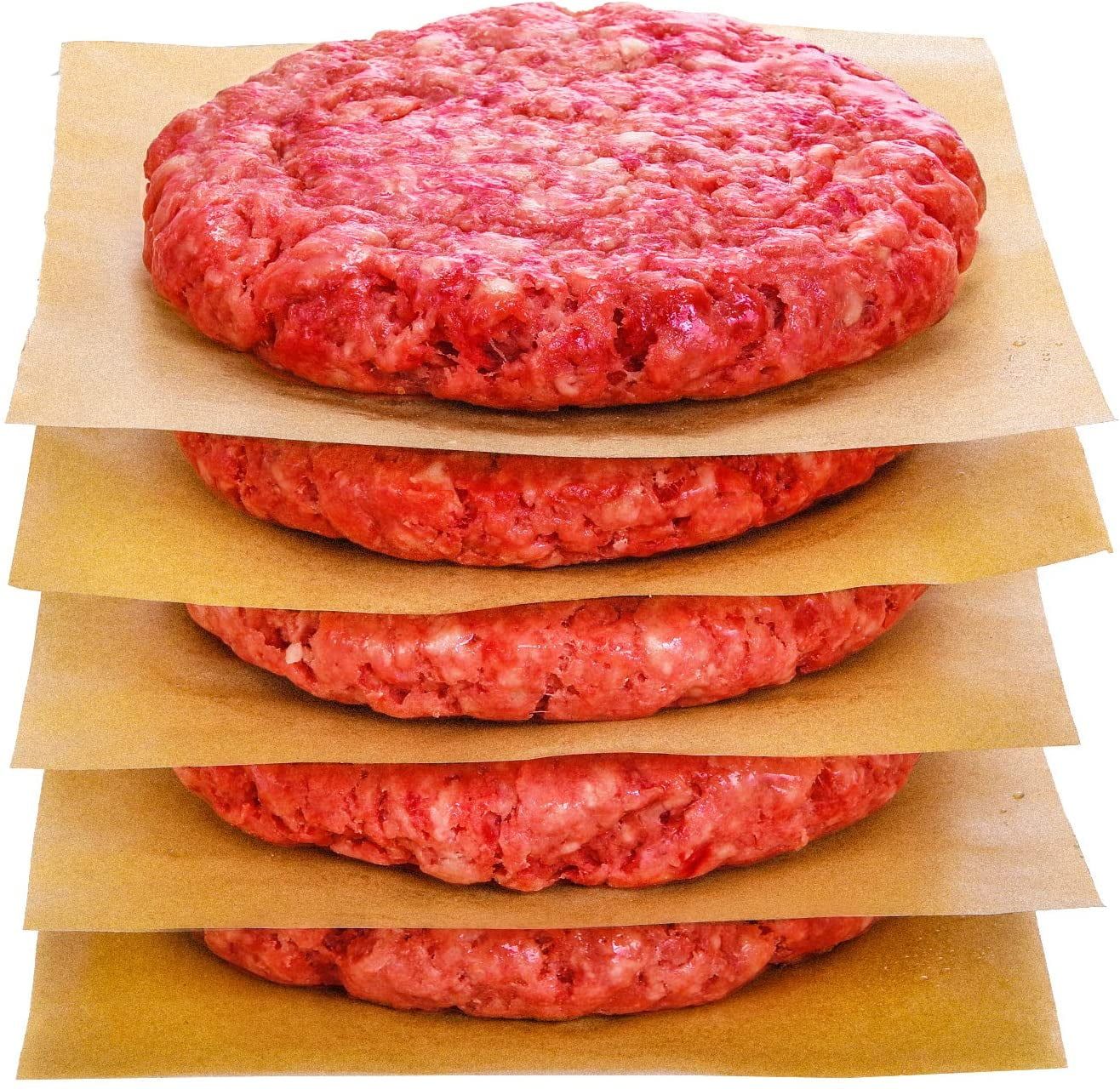 V1188-MS-721-312-00 200 Count 6 x 6 In Parchment Paper Squares, Non Stick Sheets for Burgers Freezing Baking - Image 1