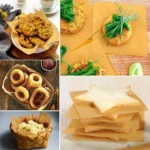 200 Count 6 x 6 In Parchment Paper Squares, Non Stick Sheets for Burgers Freezing Baking - Image 6