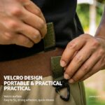 Bottle Hanger | Swivel Buckle | Nylon Outdoor Buckle | Camping Accessory | Carabiner Keychain |Khaki - Image 3