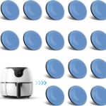24 Piece Appliance Sliders - Furniture Protection - 19mm - Appliance Slider - Kitchen Appliance Sliders for Countertop Easy to Move and Space-Saving - Anti-Scratch - For Coffee Machines, Air Fryer, Pressure Cookers, Deep Fryer