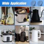 24 Piece Appliance Sliders - Furniture Protection - 19mm - Appliance Slider - Kitchen Appliance Sliders for Countertop Easy to Move and Space-Saving - Anti-Scratch - For Coffee Machines, Air Fryer, Pressure Cookers, Deep Fryer - Image 4
