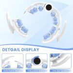 Blue leg massage roller clip, calf muscle relaxation and shaping tool, yoga fitness leg trainer, leg muscle relaxation and slimming device. - Image 3