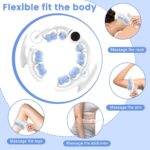 Blue leg massage roller clip, calf muscle relaxation and shaping tool, yoga fitness leg trainer, leg muscle relaxation and slimming device. - Image 6