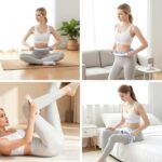 Blue leg massage roller clip, calf muscle relaxation and shaping tool, yoga fitness leg trainer, leg muscle relaxation and slimming device. - Image 7