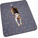 2pcs Grey Pet Pad, Size XL (100×70cm) - Image 12