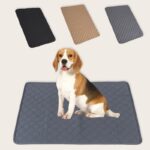 2pcs Grey Bone Print Pet Pad, Size L (70×50cm) - Image 6