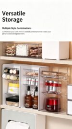 7 Grid Eyeshadow Storage Rack, Small Size Clear Acrylic Makeup Organiser - Image 6