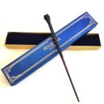 Basic Classic Cosplay Wand, Reliable Resin & Metal Core, Festival Display Decor, Style 41, Blue Gold Stamping Ribbon Gift Box - Image 2