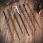 Basic Classic Cosplay Wand, Reliable Resin & Metal Core, Festival Display Decor, Style 41, Blue Gold Stamping Ribbon Gift Box - Image 7