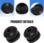2 PCS Car Transfer Case Shifter Linkage Bushings, Cushion Shock Stabilizing Shifter Bushing, Repair Replacement Accessory OEM# 68078974AA 68078975AA, Compatible with Dodge Ram 2500 (Black) - Image 4