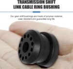 2 PCS Car Transfer Case Shifter Linkage Bushings, Cushion Shock Stabilizing Shifter Bushing, Repair Replacement Accessory OEM# 68078974AA 68078975AA, Compatible with Dodge Ram 2500 (Black) - Image 6