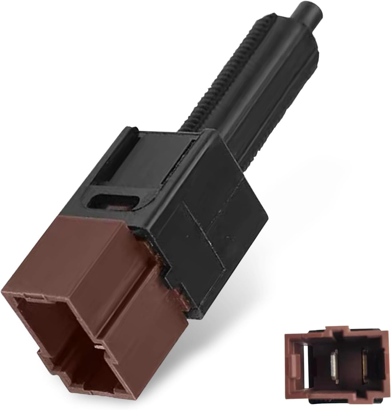V1259-DP01-H-00240-00 Car Brake Light Switch, Cruise Control Stop Lamp Switch Assembly, Plug and Play Replacement OEM# 25300-3RA0A 25300-4M400 25300-AT300 25300-AT30A, Compatible with Infiniti Nissan (Black) - Image 1