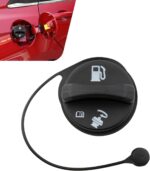 Car Fuel Cap, Leak-proof Anti-loss Rotary Fuel Tank Cover with Clear Marking, OEM# 15763227 GT231, Compatible with Chevy Avalanche Silverado Suburban Tahoe GMC Sierra Yukon Escalade (Black) - Image 2