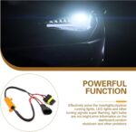 2 PCS Car LED Light Decoders, 9006/HB4 Plug and Play Warning Error Eliminator, Anti-flicker Load Resistor Harness Adapter, Universal Bulb Retrofit Fault Cancel Device for Cars (Black) - Image 8