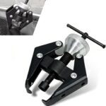 Car Front Windshield Wiper Arm Puller, Adjustable Anti-slip Wiper Arm Removal Tool, Heavy Duty Steel Anti-rust Terminal Puller, Portable Disassembly Tool for Cars Trucks SUVs (Black)