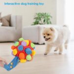 Dog Ball Interactive Pet Puzzle Toy Snuffle Feeding Ball - Image 2