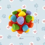 Dog Ball Interactive Pet Puzzle Toy Snuffle Feeding Ball - Image 3