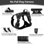 Dog Chest Harness, Adjustable Breathable Reflective Soft Vest Anti-Pull Night Strap - S - Image 3