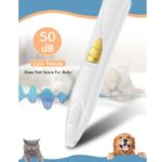 Dog Hair Clipper and Trimmer, Small Dog Wireless Beauty Kit, With Led Lights(White) - Image 4