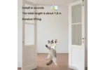 Electric Cat Yo-Yo Toy, Interactive Self Play Boredom Relief Automatic Pet Exercise Toy for Indoor Cats - Pink - Image 6