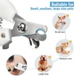Electric Dog Nail Clippers for Dog Nail Grinders Rechargeable USB Charging Pet Quiet Cat Paws Nail - Image 3