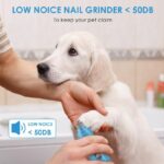 Electric Dog Nail Clippers for Dog Nail Grinders Rechargeable USB Charging Pet Quiet Cat Paws Nail - Image 8