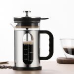 1000ml Press Sealed Lid French Press, Borosilicate Glass Coffee Maker, Manual Tea Brewer - Image 7