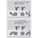 Multifunctional Push-Up Board, Smart Timing & Counting, Home Workout Board with Resistance Bands—White - Image 8