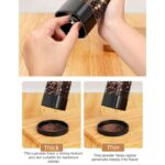 Type-C Rechargeable Electric Pepper Grinder, Digital Power Display Automatic Spice Mill—Black - Image 4