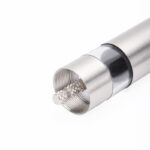 Stainless Steel Push-Type Pepper Grinder, Portable Manual Spice Mill, Pepper & Sea Salt Grinder - Image 3