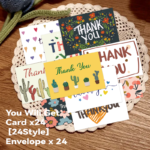 24-Piece Thank You Card Set, Greeting Note Cards with Envelopes, Greeting Card Set - Image 3