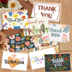 24-Piece Thank You Card Set, Greeting Note Cards with Envelopes, Greeting Card Set - Image 6