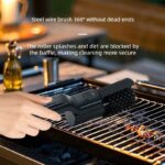 Rechargeable Electric BBQ Grill Brush Automatic Rotating Barbecue Cleaner Brush Kit - Image 2