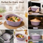 Multipurpose Platinum Silicone Steamer Pot – Food-Grade, Freezer-to-Oven Safe, Microwave & Dishwasher Friendly for Meal Prep, Baby Food, and Everyday Cooking (1200ml, Green) - Image 4