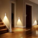 Adorable bunny-shaped motion sensor wall light with magnetic mounting, flicker-free LED, and three color temperatures—perfect for bedrooms, hallways, and staircases to create a warm, hands-free glow at night. (Yellow, 3PCS) - Image 9