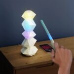 Magic Crystal Sound Lamp with RGB Music Rhythm, Bluetooth Speaker & Remote Control Wand – Ambient Night Light for Gaming Desk, Bedroom, and Home Décor (Green) - Image 10